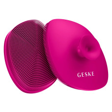Щітка для обличчя GESKE Facial Brush 4в1 з тримачем magenta