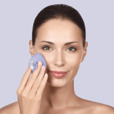 Щітка для обличчя GESKE Facial Brush 4в1 з тримачем purple
