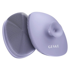 Щітка для обличчя GESKE Facial Brush 4в1 з тримачем purple