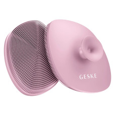 Щітка для обличчя GESKE Facial Brush 4в1 з тримачем pink