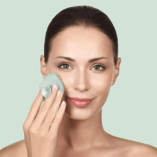 Щітка для обличчя GESKE Facial Brush 4в1 з тримачем green
