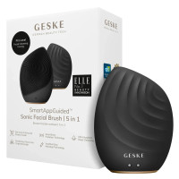 Електронна ультразвукова щітка для обличчя GESKE Sonic Facial Brush 5в1 gray