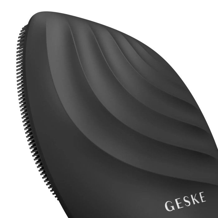 Електронна ультразвукова щітка для обличчя GESKE Sonic Facial Brush 5в1 gray