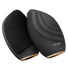 Електронна ультразвукова щітка для обличчя GESKE Sonic Facial Brush 5в1 gray
