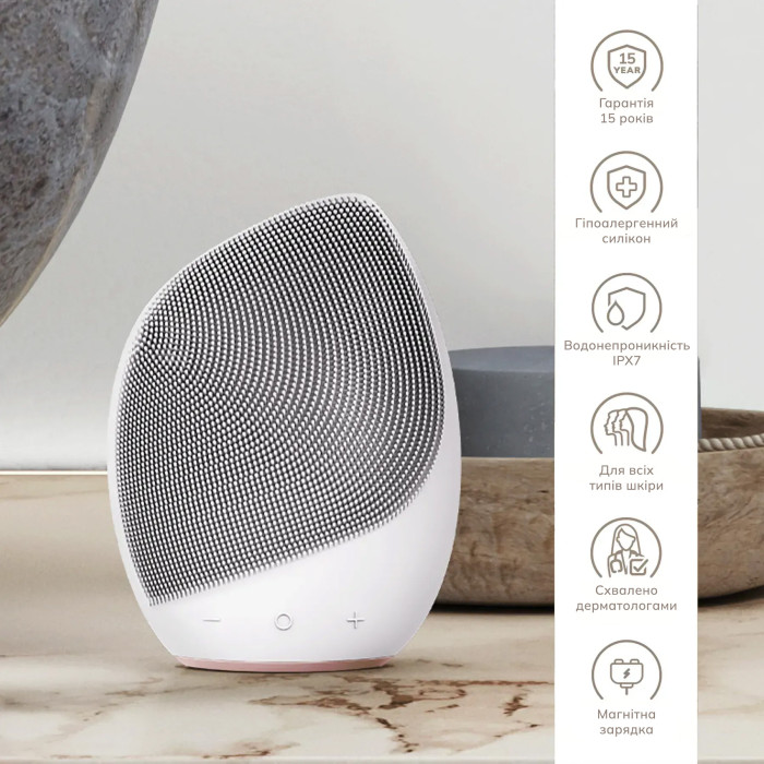 Електронна ультразвукова щітка для обличчя GESKE Sonic Facial Brush 5в1 starlight
