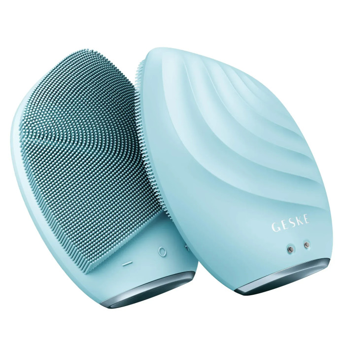 Електронна ультразвукова щітка для обличчя GESKE Sonic Facial Brush 5в1 turtoise