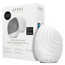 Електронна ультразвукова щітка для обличчя GESKE Sonic Facial Brush 5в1 white