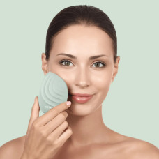 Електронна ультразвукова щітка для обличчя GESKE Sonic Facial Brush 5в1 green