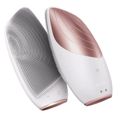 Електронна звукова термо щітка для обличчя GESKE Sonic Thermo Facial Brush 6в1 starlight