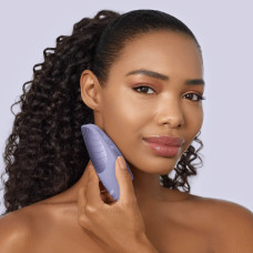 Електронна звукова термо щітка для обличчя GESKE Sonic Thermo Facial Brush 6в1 purple