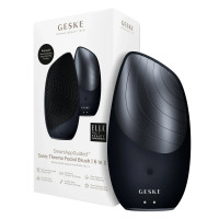 Електронна звукова термо щітка для обличчя GESKE Sonic Thermo Facial Brush 6в1 black