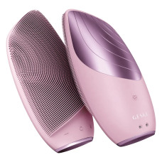 Електронна звукова термо щітка для обличчя GESKE Sonic Thermo Facial Brush 6в1 pink