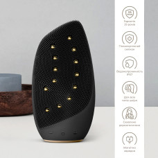 Очищувальна щітка для обличчя GESKE Sonic Thermo Facial Brush&Face-Lifter 8в1 gray