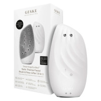 Очищувальна щітка для обличчя GESKE Sonic Thermo Facial Brush&Face-Lifter 8в1 white