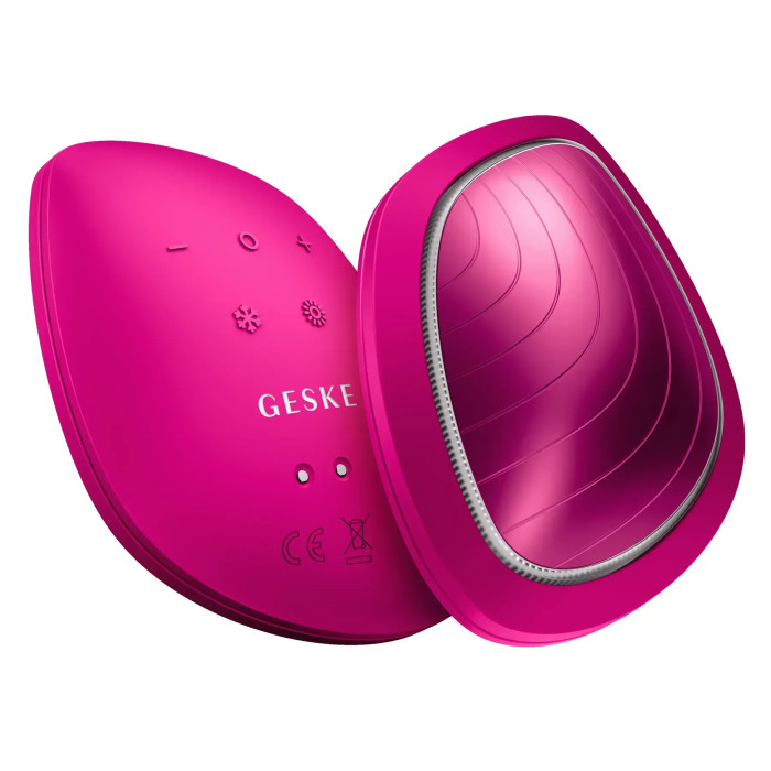 Ультразвукова маска тепло та холод GESKE Sonic Warm&Cool Mask 9в1 magenta