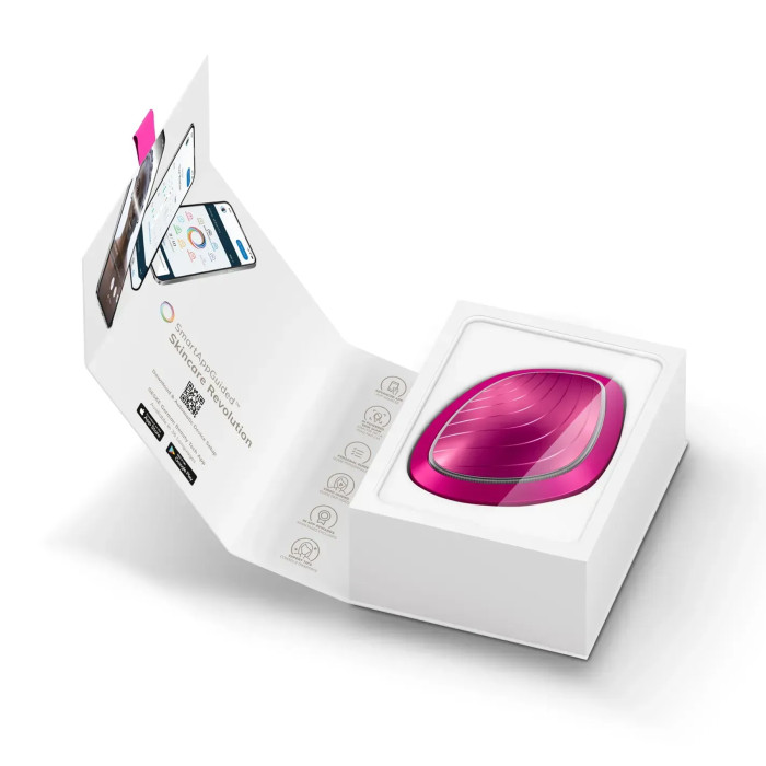 Ультразвукова маска тепло та холод GESKE Sonic Warm&Cool Mask 9в1 magenta