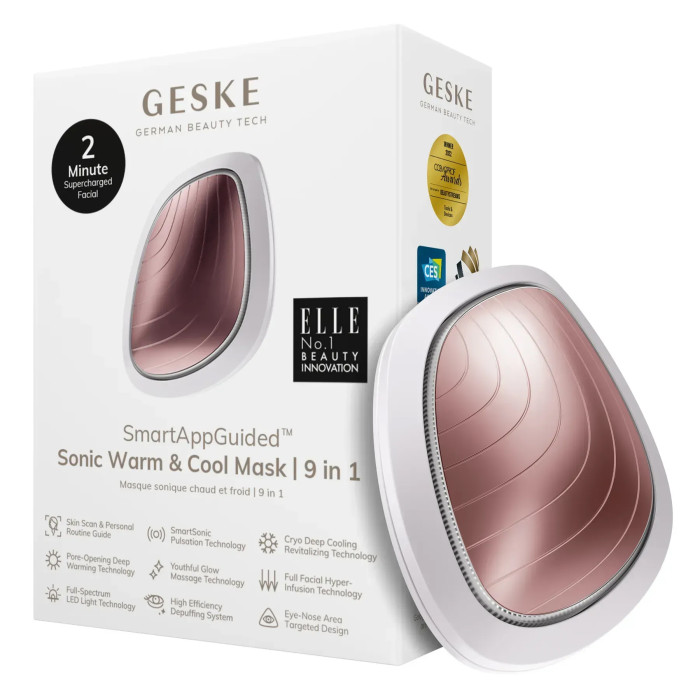 Ультразвукова маска тепло та холод GESKE Sonic Warm&Cool Mask 9в1 starlight