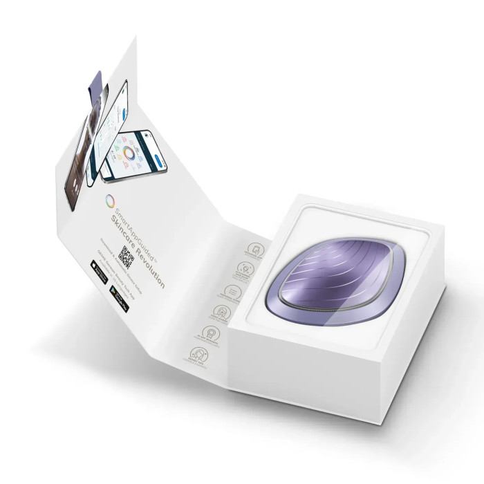 Ультразвукова маска тепло та холод GESKE Sonic Warm&Cool Mask 9в1 purple