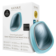 Ультразвукова маска тепло та холод GESKE Sonic Warm&Cool Mask 9в1 turquoise