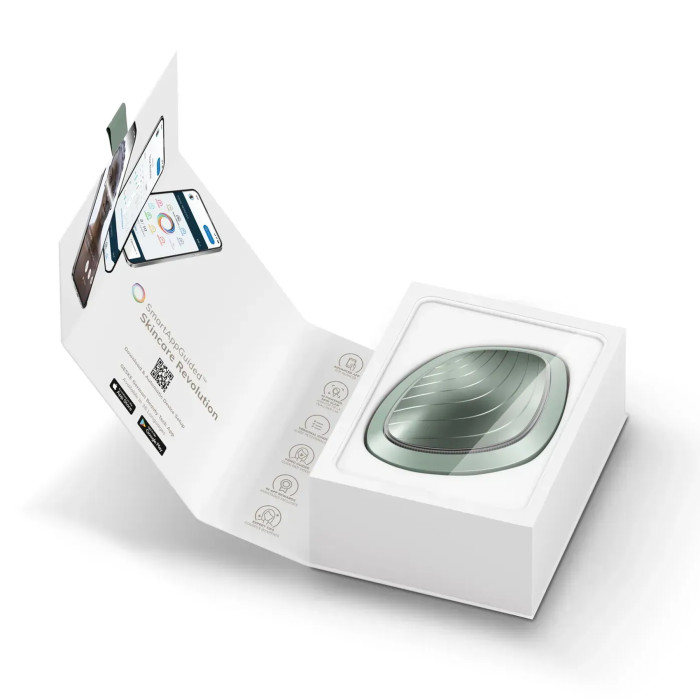 Ультразвукова маска тепло та холод GESKE Sonic Warm&Cool Mask 9в1 green