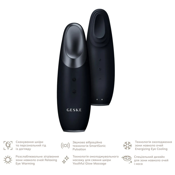 Енерджайзер для очей GESKE Warm&Cool Eye Energizer 6в1 black