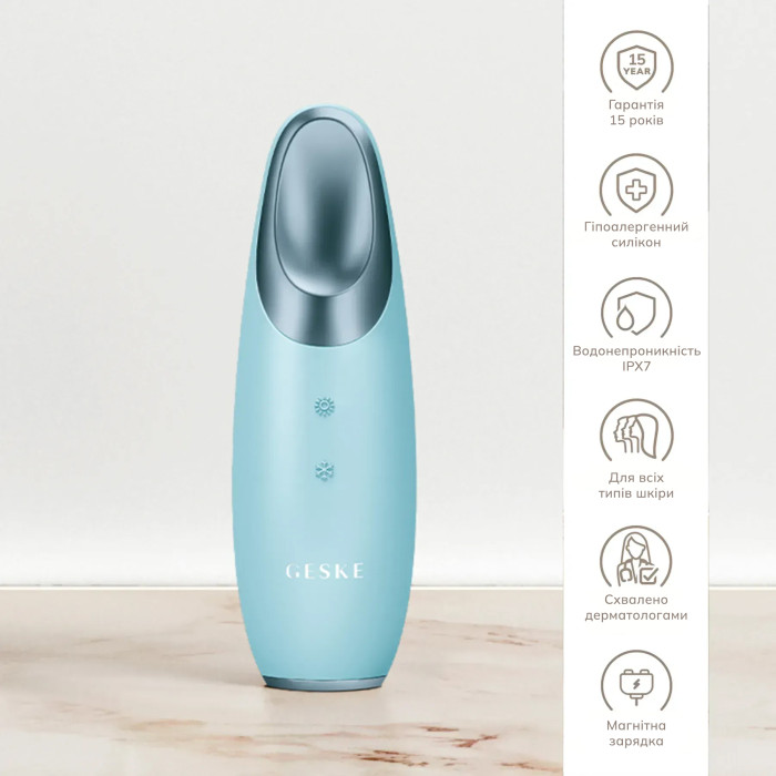 Енерджайзер для очей GESKE Warm&Cool Eye Energizer 6в1 turquoise