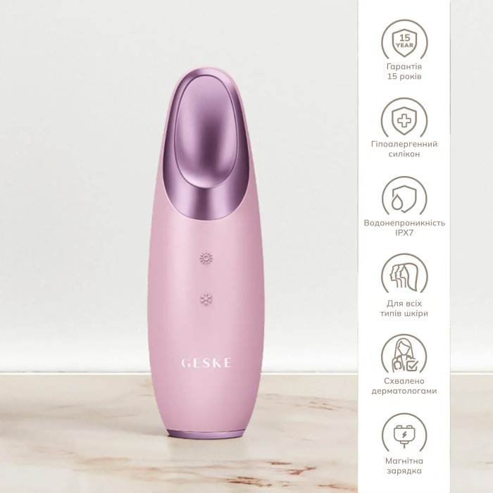 Енерджайзер для очей GESKE Warm&Cool Eye Energizer 6в1 pink