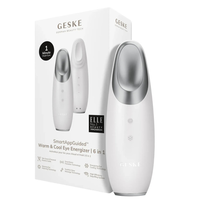 Енерджайзер для очей GESKE Warm&Cool Eye Energizer 6в1 white
