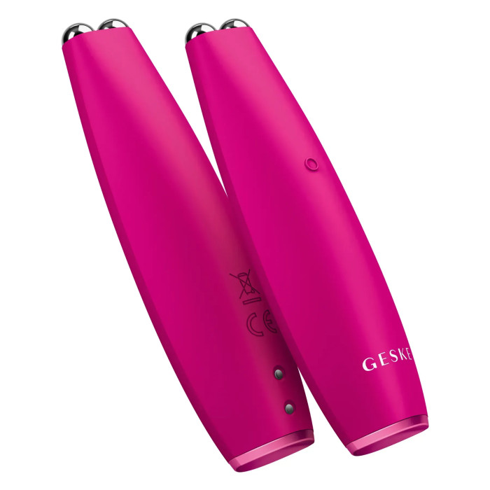 Мікрострумова ручка для підтяжки шкіри обличчя GESKE MicroCurrent Face-Lift Pen 6в1 magenta