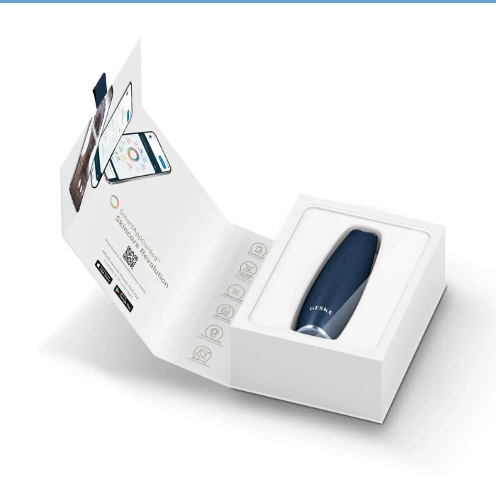 Мікрострумова ручка для підтяжки шкіри обличчя GESKE MicroCurrent Face-Lift Pen 6в1 midnight