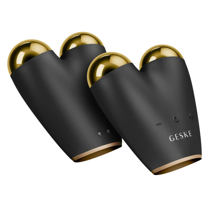 Мікрострумовий підтягувач шкіри обличчя GESKE MicroCurrent Face-Lifter 6в1 gray