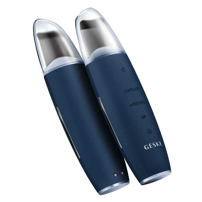 Мікрострумовий скрабер для шкіри та усунення чорних точок GESKE MicroCurrent Skin Scrubber&Blackhead Remover 9в1 midnight