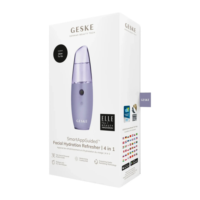 Зволожувач для шкіри обличчя GESKE Facial Hydration Refresher 4 in 1 purple