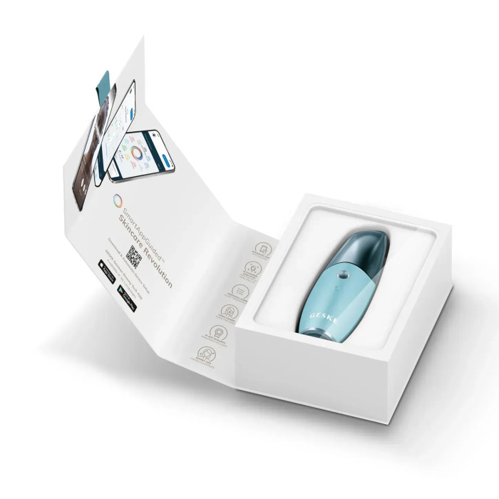 Зволожувач для шкіри обличчя GESKE Facial Hydration Refresher 4 in 1 turquoise