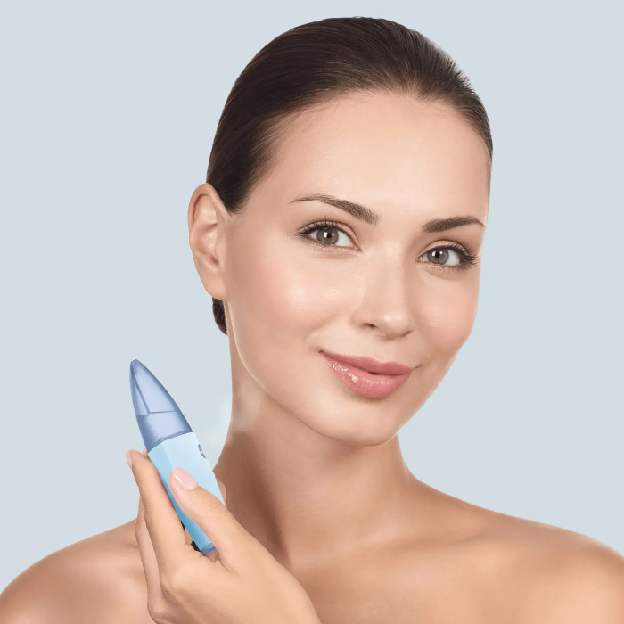 Зволожувач для шкіри обличчя GESKE Facial Hydration Refresher 4 in 1 aquamarine