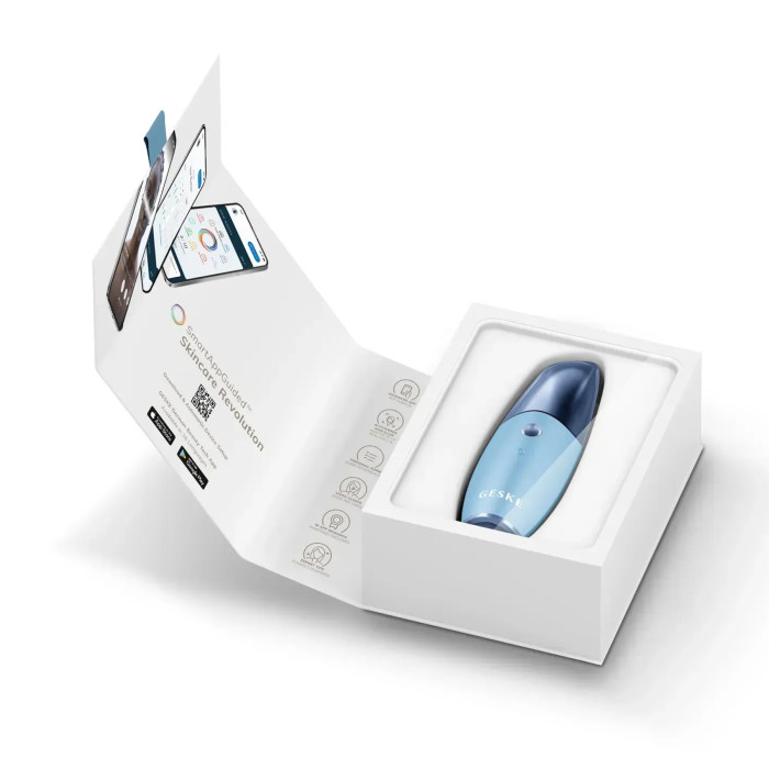 Зволожувач для шкіри обличчя GESKE Facial Hydration Refresher 4 in 1 aquamarine