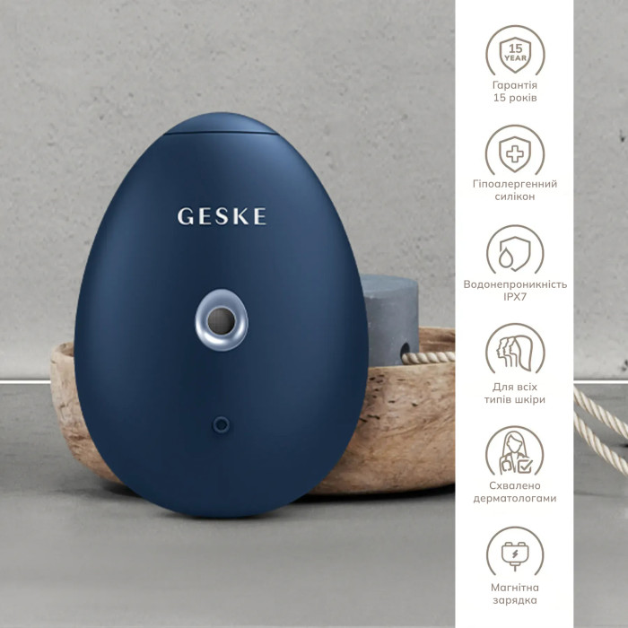 Електронний освіжувач для зволоження обличчя GESKE Facial Hydration Refresher 4в1 midnight