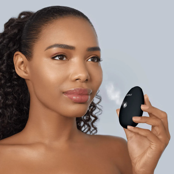 Електронний освіжувач для зволоження обличчя GESKE Facial Hydration Refresher 4в1 black