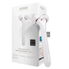 Електронний ультразвуковий ролик для обличчя GESKE Sonic Facial Roller 4в1 starlight