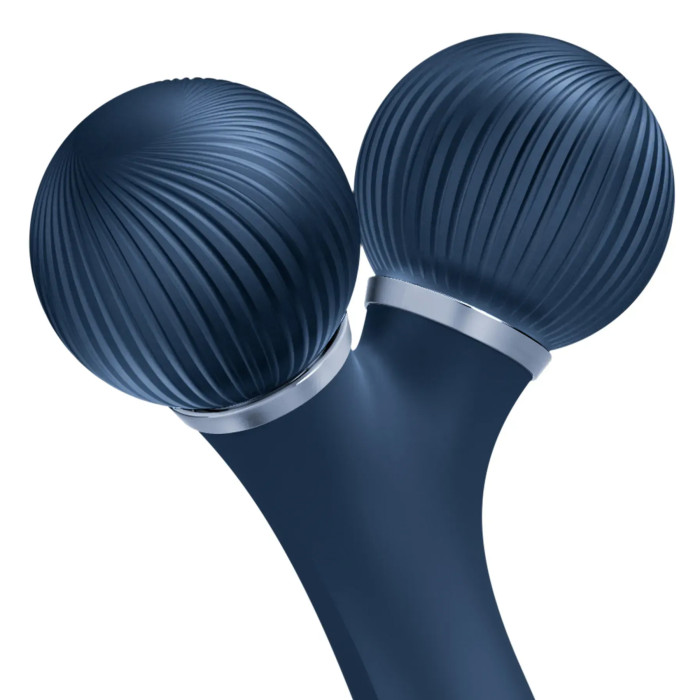 Електронний ультразвуковий ролик для обличчя GESKE Sonic Facial Roller 4в1 midnight