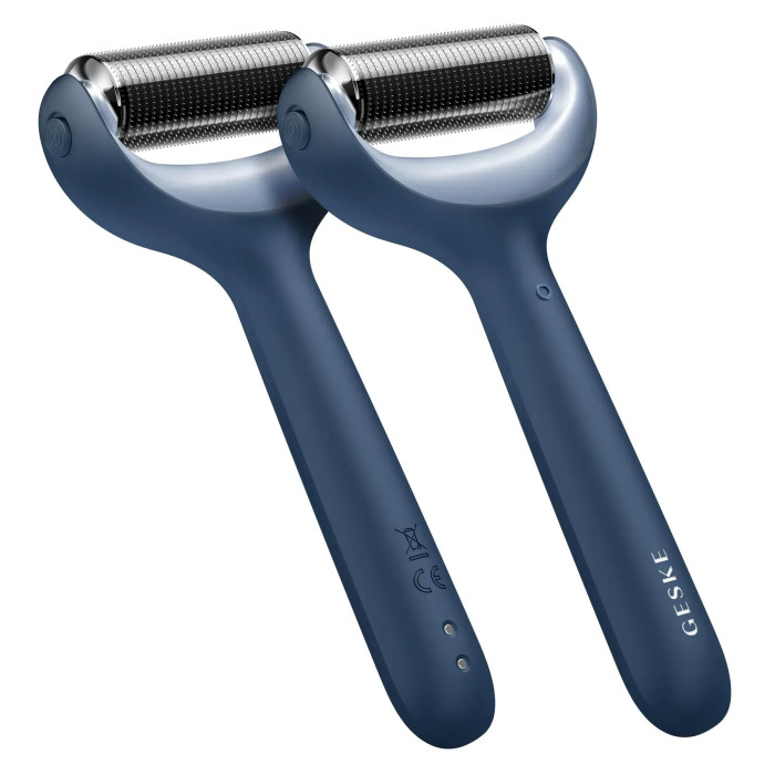 Електронний ролер для обличчя та тіла з мікроголками GESKE MicroNeedle Face&Body Roller 8в1 midnight