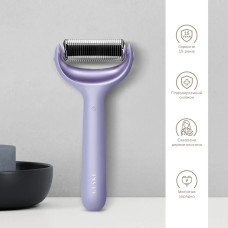 Електронний ролер для обличчя та тіла з мікроголками GESKE MicroNeedle Face&Body Roller 8в1 purple