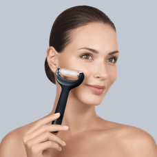 Електронний ролер для обличчя та тіла з мікроголками GESKE MicroNeedle Face&Body Roller 8в1 black