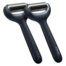 Електронний ролер для обличчя та тіла з мікроголками GESKE MicroNeedle Face&Body Roller 8в1 black