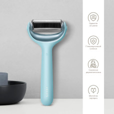 Електронний ролер для обличчя та тіла з мікроголками GESKE MicroNeedle Face&Body Roller 8в1 turquoise