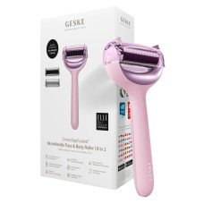 Електронний ролер для обличчя та тіла з мікроголками GESKE MicroNeedle Face&Body Roller 8в1 pink