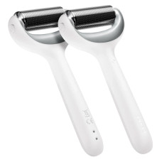 Електронний ролер для обличчя та тіла з мікроголками GESKE MicroNeedle Face&Body Roller 8в1 white