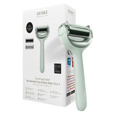 Електронний ролер для обличчя та тіла з мікроголками GESKE MicroNeedle Face&Body Roller 8в1 green