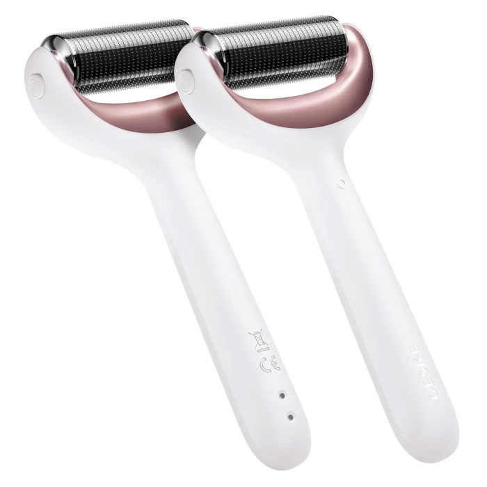 Ролер для голкової мезотерапії обличчя та тіла GESKE MicroNeedle Face&Body Roller 9в1 starlight
