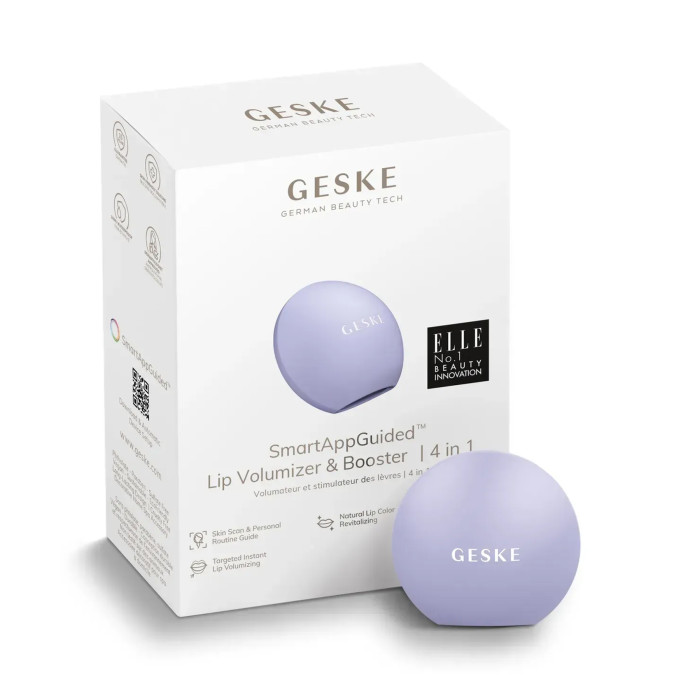 Пристрій для збільшення обʼєму губ GESKE Lip Volumizer&Booster 4в1 Small purple